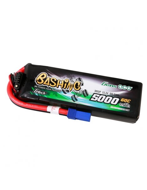 LiPo akumuliatorius 5000mAh 11.1V 60C 3S Gens Ace – CyborgShop