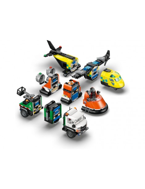 LEGO City - Airplane, Service Truck & Hovercraft Remix
