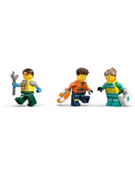 LEGO City - Airplane, Service Truck & Hovercraft Remix