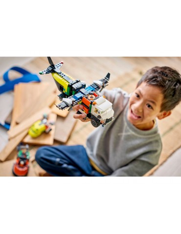 LEGO City - Airplane, Service Truck & Hovercraft Remix