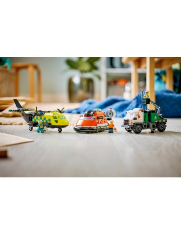 LEGO City - Airplane, Service Truck & Hovercraft Remix