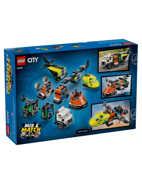 LEGO City - Airplane, Service Truck & Hovercraft Remix