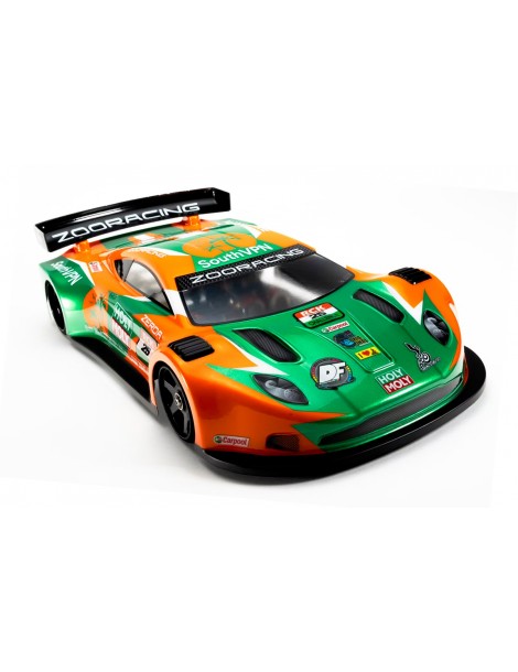 RC kėbulas Zerda GT12 1:12 0.7mm skaidrus lenktyninis – CyborgShop