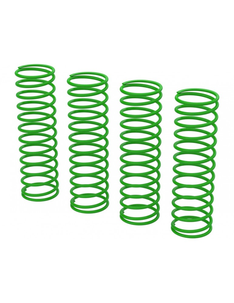 Arrma Shock Spring Set E - Green - 0.55N/mm (4pcs) - GROM