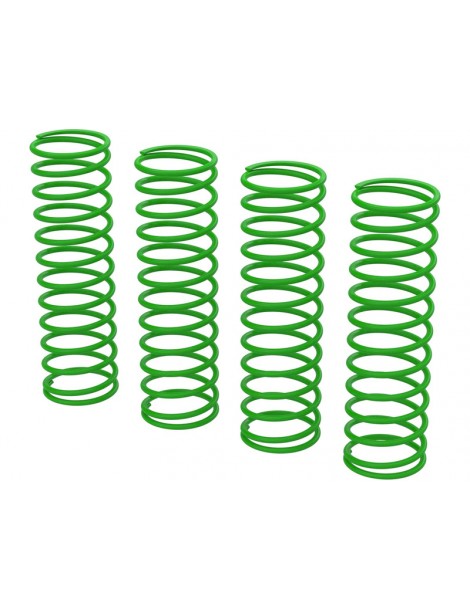 Arrma Shock Spring Set E - Green - 0.55N/mm (4pcs) - GROM