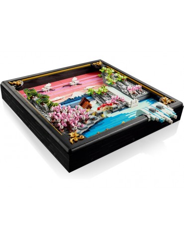 LEGO Art - Japanese Cherry Blossom Landscape