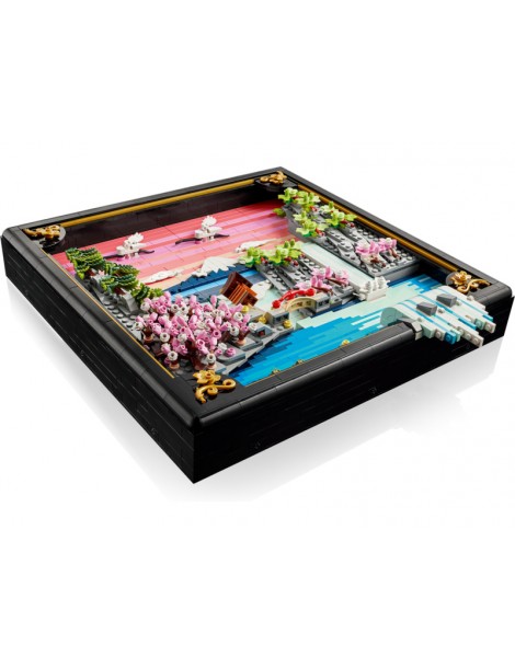 LEGO Art - Japanese Cherry Blossom Landscape