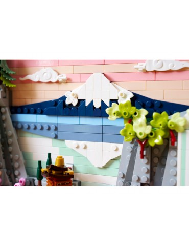 LEGO Art - Japanese Cherry Blossom Landscape