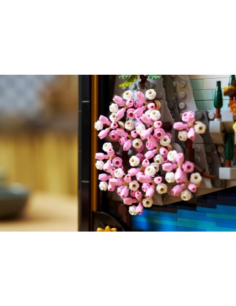 LEGO Art - Japanese Cherry Blossom Landscape