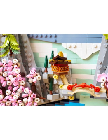 LEGO Art - Japanese Cherry Blossom Landscape