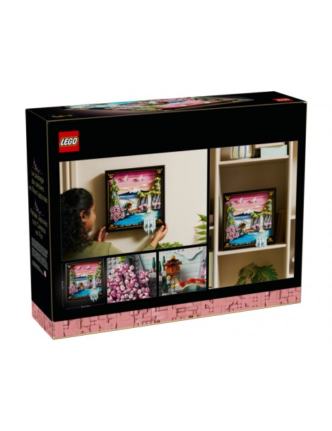 LEGO Art - Japanese Cherry Blossom Landscape