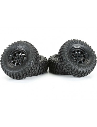 Pro-Line 1/30 BFG Krawler T/A KX Front/Rear Mounted Black Icon Nuevo (4) for Axial SCX30