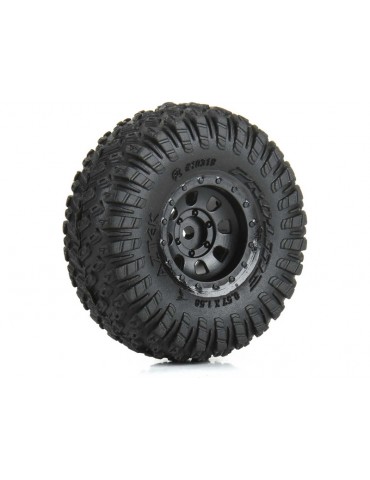Pro-Line 1/30 Aztek Front/Rear Mounted Black Clobber (4) for Axial SCX30