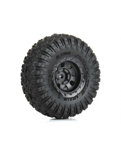 Pro-Line 1/30 Aztek Front/Rear Mounted Black Clobber (4) for Axial SCX30