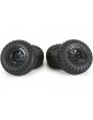 Pro-Line 1/30 Aztek Front/Rear Mounted Black Clobber (4) for Axial SCX30