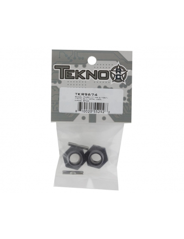 RC dalys ratų stebulės +1 mm 17 mm Tekno RC EB48 NB48 – CyborgShop