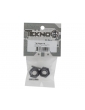 RC dalys ratų stebulės +1 mm 17 mm Tekno RC EB48 NB48 – CyborgShop