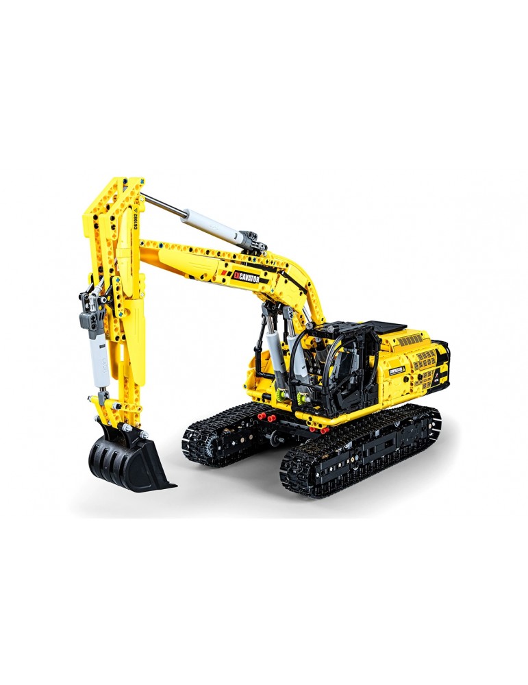 Konstruktorius ekskavatorius 1:20 su nuotolinio valdymo galimybe CaDa – CyborgShop