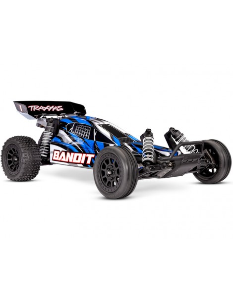 RC modelis Bandit HD 1:10 2WD RTR mėlynos spalvos Traxxas – CyborgShop
