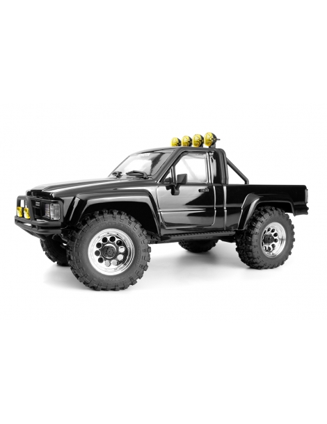 RC modelis Venture18 Flux 1985 Toyota Hilux SR5 1:18 juodos spalvos HPI – CyborgShop