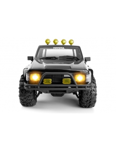 RC modelis Venture18 Flux 1985 Toyota Hilux SR5 1:18 juodos spalvos HPI – CyborgShop