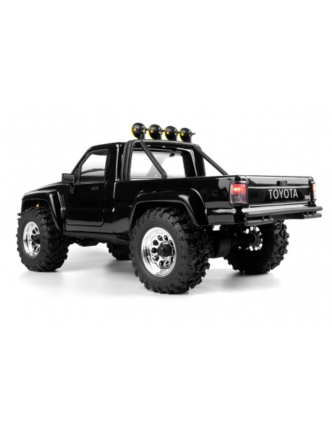 RC modelis Venture18 Flux 1985 Toyota Hilux SR5 1:18 juodos spalvos HPI – CyborgShop