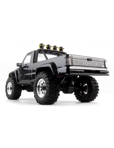 RC modelis Venture18 Flux 1985 Toyota Hilux SR5 1:18 juodos spalvos HPI – CyborgShop