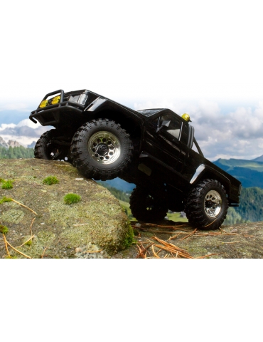 RC modelis Venture18 Flux 1985 Toyota Hilux SR5 1:18 juodos spalvos HPI – CyborgShop