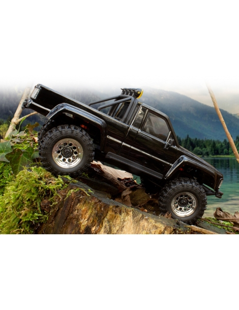 RC modelis Venture18 Flux 1985 Toyota Hilux SR5 1:18 juodos spalvos HPI – CyborgShop