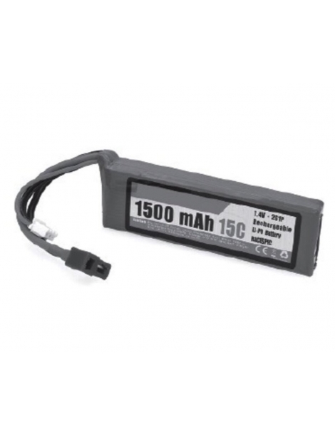 LiPo akumuliatorius 7.4V 1500mAh 15C su T-Deans jungtimi – Absima – CyborgShop