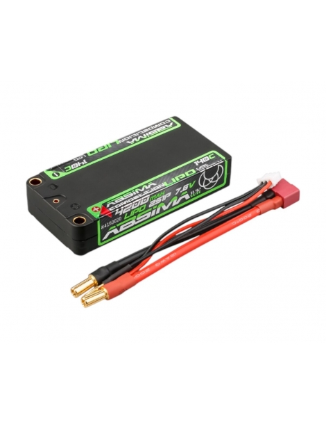 LiPo HV Shorty akumuliatorius 7.6V 4200mAh 140C LCG Absima – CyborgShop