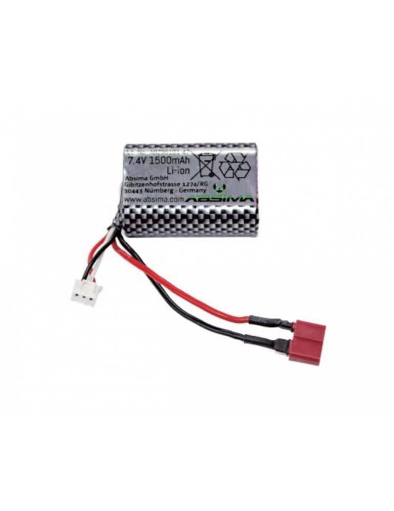 Li-Ion akumuliatorius 1500mAh Absima RC modeliui – CyborgShop