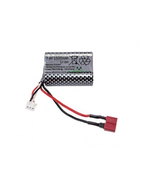 Li-Ion akumuliatorius 1500mAh Absima RC modeliui – CyborgShop