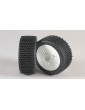 Mini Pin S / OR tires, Leo wheel white, glued, 2pcs.