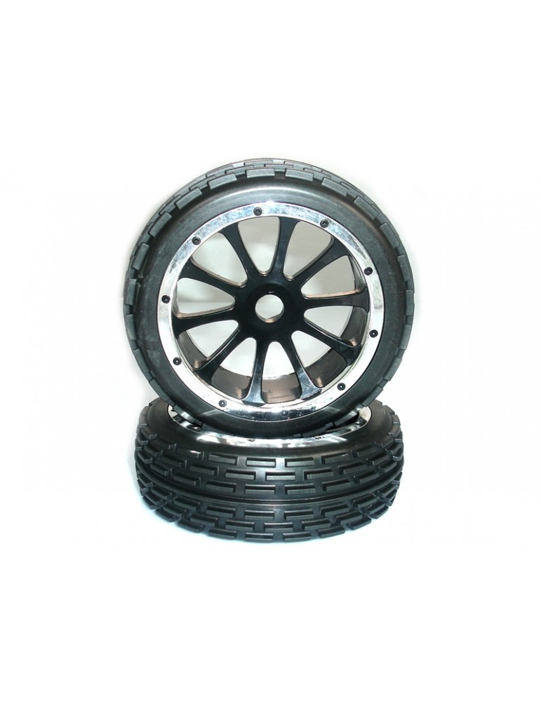 Pre-Mounted Tire Set(Front) 2P