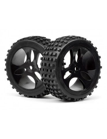 Mounted wheels and tyres 2pcs (Vader XB)