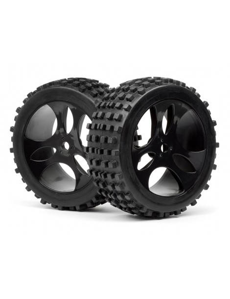 Mounted wheels and tyres 2pcs (Vader XB)