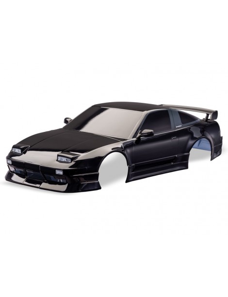 Traxxas Body, 4-Tec Drift Nissan 240SX, black