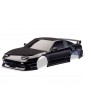 Traxxas Body, 4-Tec Drift Nissan 240SX, black