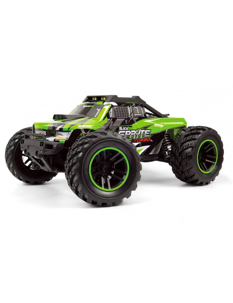 RC modelis Spryte MT Turbo 1/20 4WD Brushless Monster Truck Green – CyborgShop