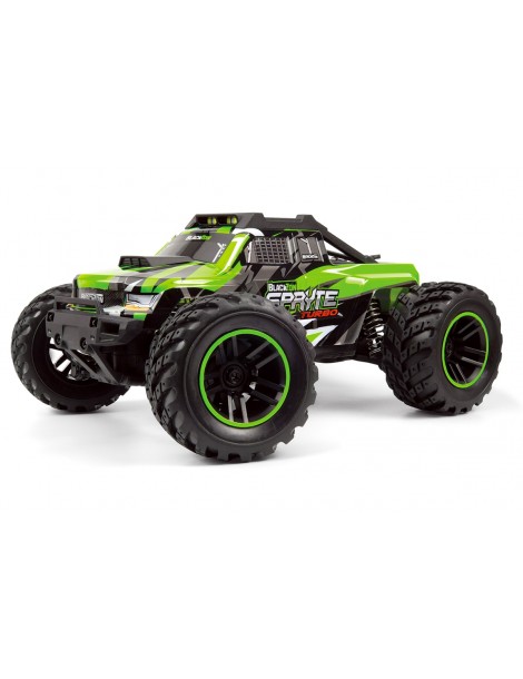 RC modelis Spryte MT Turbo 1/20 4WD Brushless Monster Truck Green – CyborgShop