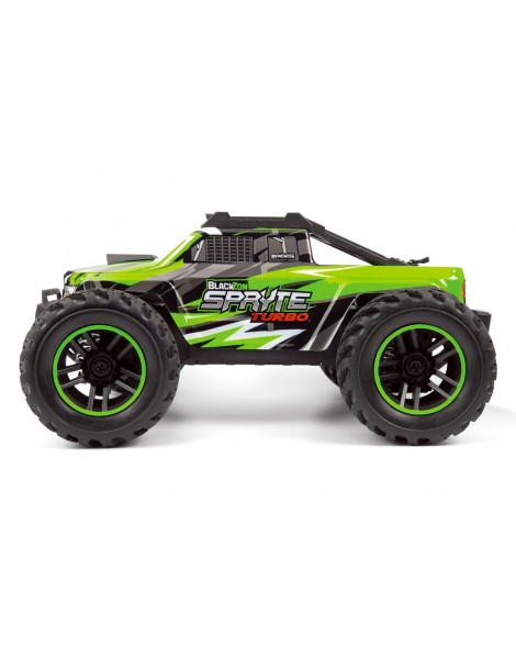 RC modelis Spryte MT Turbo 1/20 4WD Brushless Monster Truck Green – CyborgShop