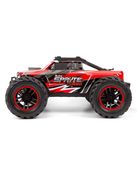 RC modelis Spryte MT Turbo 1/20 4WD Brushless Monster Truck Red – CyborgShop