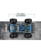 RC modelis Spryte ST Turbo 1/20 4WD Brushless Monster Truck Blue – CyborgShop
