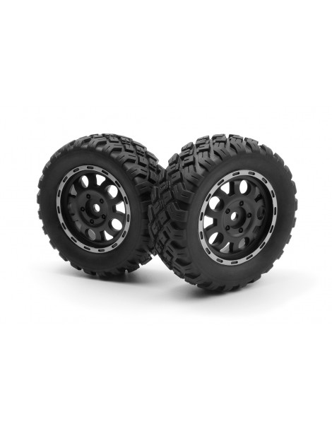 Assembled Wheel & Tyre Set (2pcs)