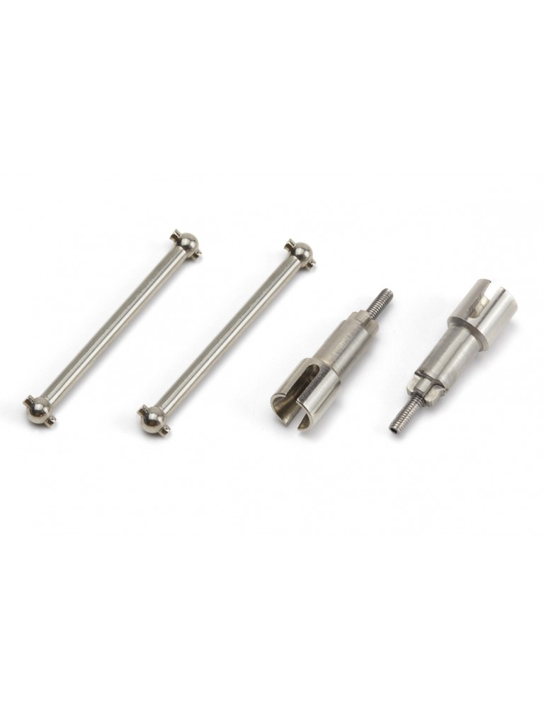 Rear Axle and Drive Shafts (Steel/2pcs)