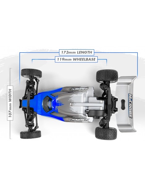 Maverick Microbe 1/24th Buggy - Blue