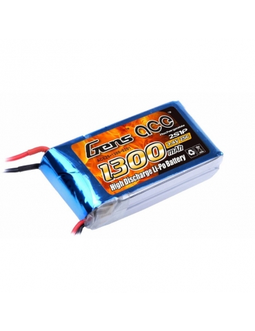 Akumuliatorius Gens ace 1000mAh 7.4V 25C 2S1P Lipo