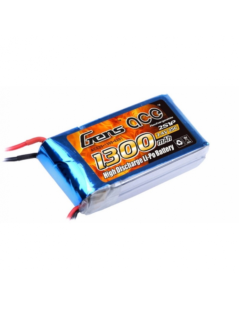 Akumuliatorius Gens ace 1000mAh 7.4V 25C 2S1P Lipo