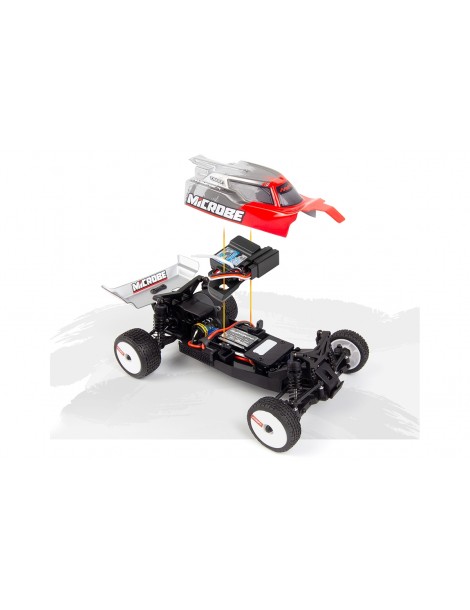 Maverick Microbe 1/24th Buggy - Red